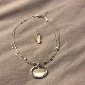 Necklace and earrings set